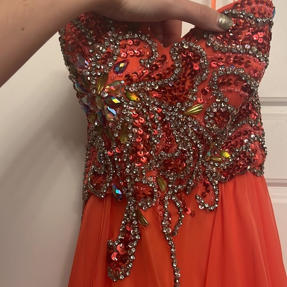Beaded Long Dress - Picture 2 of 4
